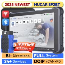 MUCAR 892BT auto diagnose tools lebenslanges kostenloses update auto obd2 scanner alle system können fd/doip aktiver test 34 ecu