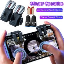 G21 gioco del telefono cellulare Trigger Gamepad Joystick 6-Finger Aim Shooting L1 R1 pulsante