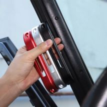 Per Land Rover Defender 90 110 2004-2018 Interni auto In Alluminio A-Pilastro Maniglia Della Porta Decorazione Accessori Auto