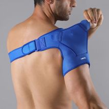 VBOSi Adjustable Breathable Shoulder Brace – Unisex Support with Hook & Loop Straps for Rotator Cuff Stability & Daily Use