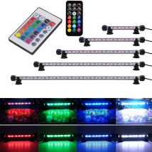 19CM 29CM 39CM 49CM 59CM Fish Tank Light Bar RGB Remote Control Diving Lamp 5050SMD Plant Grow Underwater  Lighting
