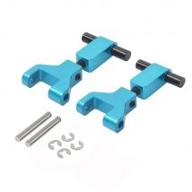 2 Stück RC-Hinter-/Front-Oberarme aus Aluminiumlegierung, geeignet für Tamiya TT-02FT TT-02 TT-02D 51528 Chassis-Upgrades
