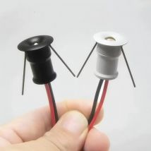 1W Mini Faretto 10mm Faretti da incasso a LED Luci da incasso a soffitto 12V Lampada da incasso per scale Lampada da soffitto per illuminazione interna