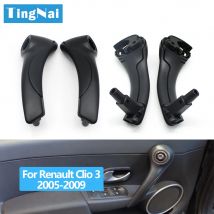 Auto Porta Interna Anteriore Sinistra Destra Tirare Maniglia Interruttore di Controllo Pannello Per Renault Clio 3 MK3 2005 2006 2007 2008 2009