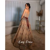 Lucy Maßgeschneidertes Abendkleid Sharon Happy Abendkleider für besondere Anlässe, Hochzeitsfeierkleider, elegantes Damenkleid, Robe