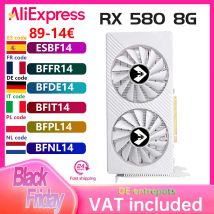 SOYO schede grafiche Radeon RX580 8G GDDR5 memoria scheda di gioco Video muslimgpu componenti per Computer Desktop AMD RX 580 8G
