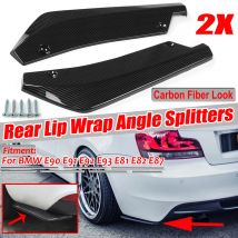 2szt Tylny zderzak Kąt owijki Dyfuzor Splitter Canard Do BMW X5 X7 E46 E91 E90 E93 E81 E82 E87 E60 E65 Uwaga Rozmiar！！！
