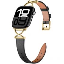 Lederarmband für Apple Watch Band Damenarmband 49 mm 41 mm 40 mm 38 mm Elegantes Luxusarmband für iWatch 10 9 8 7 42 mm 44 mm 45 mm 46 mm
