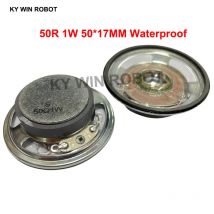 2 pz/lotto Nuovo altoparlante Ultra-sottile impermeabile 50 ohm 1 watt 1 W 50R altoparlante Diametro 50 MM 5 CM spessore 17 MM