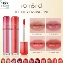 rom&nd THE JUICY LASTING TINT-11 Shades, Lucidalabbra Idratante Leggero, Trucco di Lusso, Cosmetico Coreano, K-Beauty, Make-up Coreano