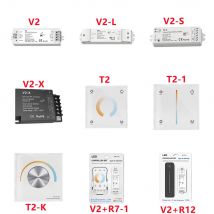 Skycance ct kontroler LED V2 V2-L V2-X V2-S 2.4G bezprzewodowy pilot dotykowy do pojedynczy kolor podwójnego biały pasek