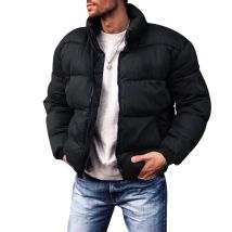 Männer Warme Parka Jacke Winter Neue Baumwolle Gefütterte Mantel Winddicht Casual Stehkragen Mäntel Streetwear Sport Jacke Männer Outwear