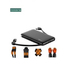 FERISING-Power Bank for Heated Jacket, Rechargeable Battery Pack, Portable Charge for Heated Clothing, Coat, Pants, 5V, 2A