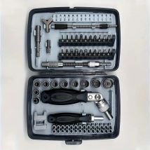 Multifunktionale manuelle Schraubendreher, Präzisions-Schraubendreher-Set, Verlängerungsstange und Aufbewahrungskoffer für Mobiltelefon, Laptop, Fahrrad usw.