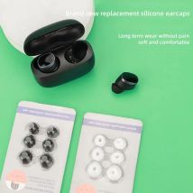 For Bowers&Wilkin Pi8 Soft Silicone In-Ear Earphone Earphone Accessories Cap Headphone Earbuds Tips Replacement Covers