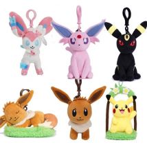 Pokemon Pikachu Pendant Bag Accessories Keychain Bag Car Pendant Magical Baby Doll Cute Good Gift