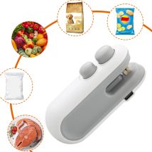 Mini-Wärmebeutel-Versiegelungsmaschine, wiederaufladbares Handversiegelungsgerät, tragbares Mini-Versiegelungsgerät für Plastiktüten, Heißsiegelgerät für Lebensmittelverpackungen