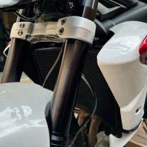 Per Street Triple 675 Street Triple R 2007 2008 2009 2010 2011-2013 accessori moto protezione radiatore griglia copertura Protector