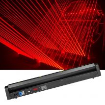 8 occhi testa mobile Laser Light 500MW mobile Head Beam Stage Light DMX Bar KTV Disco