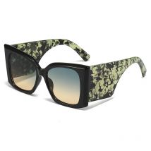 Frauen übergroße quadratische Sonnenbrille Männer breite Brille Beine reisen männliche Farben weibliche Gafas Oculos Retro Marke Designer Luxus UV400
