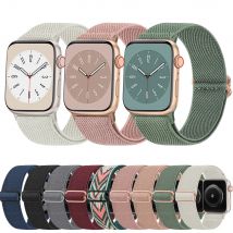 Elastyczny nylonowy pasek z pętlą do Apple Watch Ultra 8 7 6 5 4 3 SE Bransoleta do pasków IWatch 49