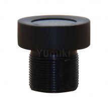 Yumiki 2.5mm M7 Lens 1/4 Inch 5MP IR F1/2.5 No Distortion lens for cctv camera wide angle 135degree