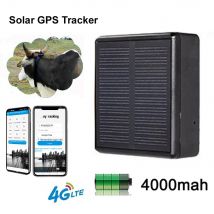 Localizzatore GPS solare WIFI 4G IP67 Waterproof Bovini Mucca Pecora Cavallo Cammello per animali domestici Dispositivo di localizzazione Localizzatore GPS intelligente per animali domestici