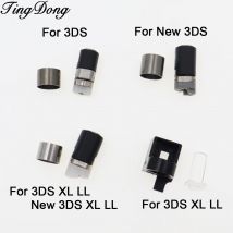 1set Hinge Shaft & Metal ring For 3DS 3DSXL 3DSLL New 3DS XL LL Game Console Axis Hinge Spindle Repair