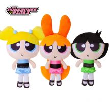 Originale The Powerpuff Girls Cartoon Peluche Bambola Buttercup Bolle Fiore Carino Kawaii Peluche Soffice 23 cm/35 cm