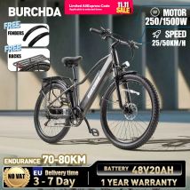 OTIDA RX70 1000W45KM/H Bici elettrica da 27,5 pollici 48V20AH Batteria al litio Mountain Bicicletta elettrica Moto per adulti