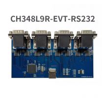 CH348 Entwicklungsboard USB2.0 High Speed auf 8CH RS232 Asynchrone serielle Schnittstelle