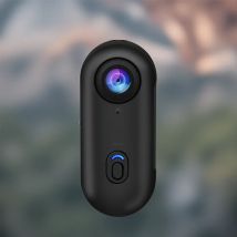 Kieszonkowa kamera 4K Mini z magnetycznym mocowaniem, wodoodporna obudowa, WiFi, kamera do roweru i motocykla, idealna do codziennych wlogów rowerowych.