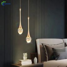 Nowoczesne bańki kryształowe lampy wiszące wewnętrzna lampa wisząca do wyspy kuchennej jadalnia salon Bar kawiarnia lampa wisząca Home Decor