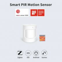Tuya Zigbee Rilevatore di sensori di movimento PIR intelligente Sicurezza domestica Allarme antifurto Sicurezza antifurto Assistente domestico Wireless per Smart Life