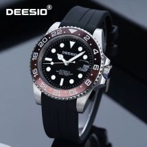 Deesio Automatic Mechanical Watch for Men 41mm Stainless Steel Dress Watch with Luminous Hands 30M Water Resistant Free Shipping