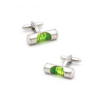Functional Design Level Cufflinks Quality Brass Material Green Color Cuff Links Wholesale&retail