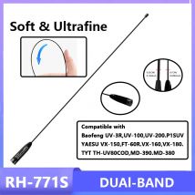RH-771S Ultrafeine Antenne UHF/VHF 144/430 MHz SMA-Stecker für TH-UV8000D PX-333 LT-6188 Zweiwegradio-Zubehör
