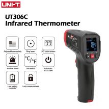 UNI-T Infrared Thermometer UT306S UT306C Non-contact Industrial Laser Digital Temperature Meter Temperature Gun Tester -50-500