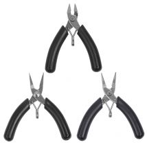 Round Nose Cutting Jewelry Pliers Handle Anti-slip Fixing Jewelry Pliers Tools Equipment Kit for DIY Jewellery Accessory Design