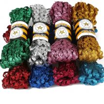New Arrival 15 Yards/lot 8mm Multi Color Terylene Ribbons Metallic Ric Rac Zig Zag Ribbons For DIY Hair Bow Accessories