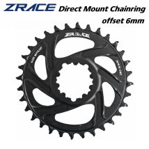 ZRACE Offset 6 mm Direktmontierte Kettenblätter 1 x 12 s, 28/30/32/34/36T 7075AL, für 3 Schrauben Direct Mount Kurbel, kompatibel mit Eagle