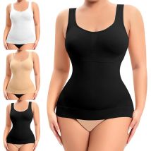 Abnehmen Shape wear Kompression weste eingebauter BH Tank Top Bauch Kontrolle Body Shaper Shirt Taillen trainer nahtloser Unterwäsche Gürtel