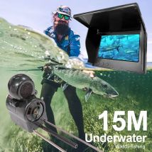 4,3 "ips lcd fisch finder 1000tvl unterwasser 220 ° fisch kamera wasserdicht 1080p hd 9 stunden ausdauer nachtsicht für seeis