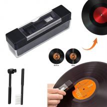 1 Set antistatischer Schallplattenreiniger, Staubentfernerbürste für Phonographen, Plattenspieler, LP-Schallplatten, Reinigungszubehör