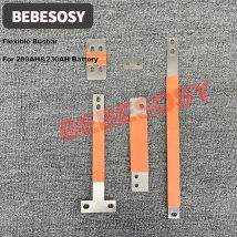 Kupfer-Sammelschiene 280 Ah 230 Ah Batterie-Sammelschiene M6 200 A 300 A harter flexibler Anschluss Sammelschiene Aluminium-Abstandshalter liFePo4