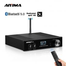 AIYIMA D03 Amplificatore Bluetooth 150Wx2 Stereo HiFi Amplificatore audio Amplificatori subwoofer USB DAC OLED APTX FAI DA TE 2.1 Audio domestico