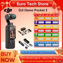 Nowa kamera do vlogowania DJI Osmo Pocket 3 z 1-calowym obrotowym ekranem dotykowym CMOS i stabilizacją mechaniczną 4K/120fps z 3-osiowym gimbalem