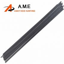 6/12/18/24 stücke Bogenschießen Pfeil Welle 30 zoll Mixed Carbon Wirbelsäule 500 ID 6,2mm DIY Bogen Pfeil Outdoor schießen Jagd Zubehör