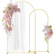 Metallo Oro Arco di Nozze Stand 1 PZ 3.9FT 5.9FT 7.2FT Arco di Nozze Telaio Fondale Cerimonia Festa di Compleanno Baby Shower Decorazioni
