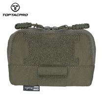TOPTACPRO Taktische Admin-Tasche MOLLE EDC Utility-Tasche Multifunktions-Hüfttasche Camouflage-Gürteltasche 8510